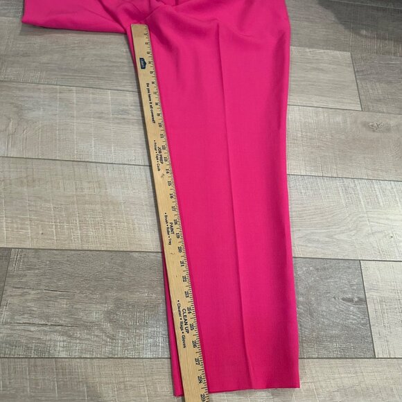 KASPER WOMENS HOT PINK DRESS PANTS SIZE 18 - Picture 3 of 9